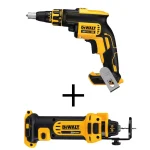 DEWALT 20V MAX XR Brushless Cordless Drywall Screw Gun with Cut-Out Tool Kit thumbnail 1