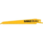 DEWALT 6 in. 6 TPI Bi-Metal Taper Back Reciprocating Saw Blade, 5-Pack thumbnail 4
