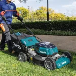 Makita 21 in. 18V X2 (36V) LXT Brushless Cordless Walk Behind Push Lawn Mower Kit with 4 Batteries thumbnail 12