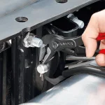 KNIPEX 10 in. Cobra Series Extra-Slim Nose Pliers thumbnail 6