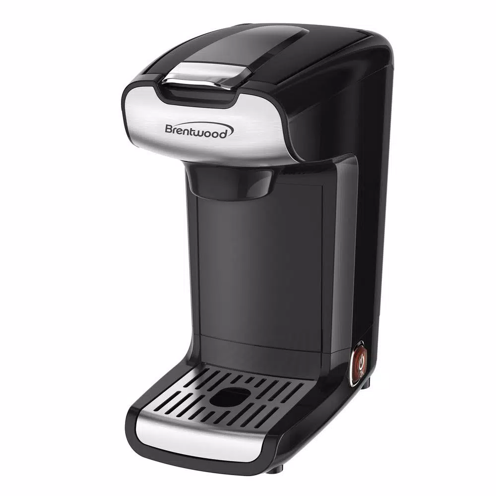 Brentwood Appliances 1.25-Cup Single Serve K-Cup Coffee Maker, Black