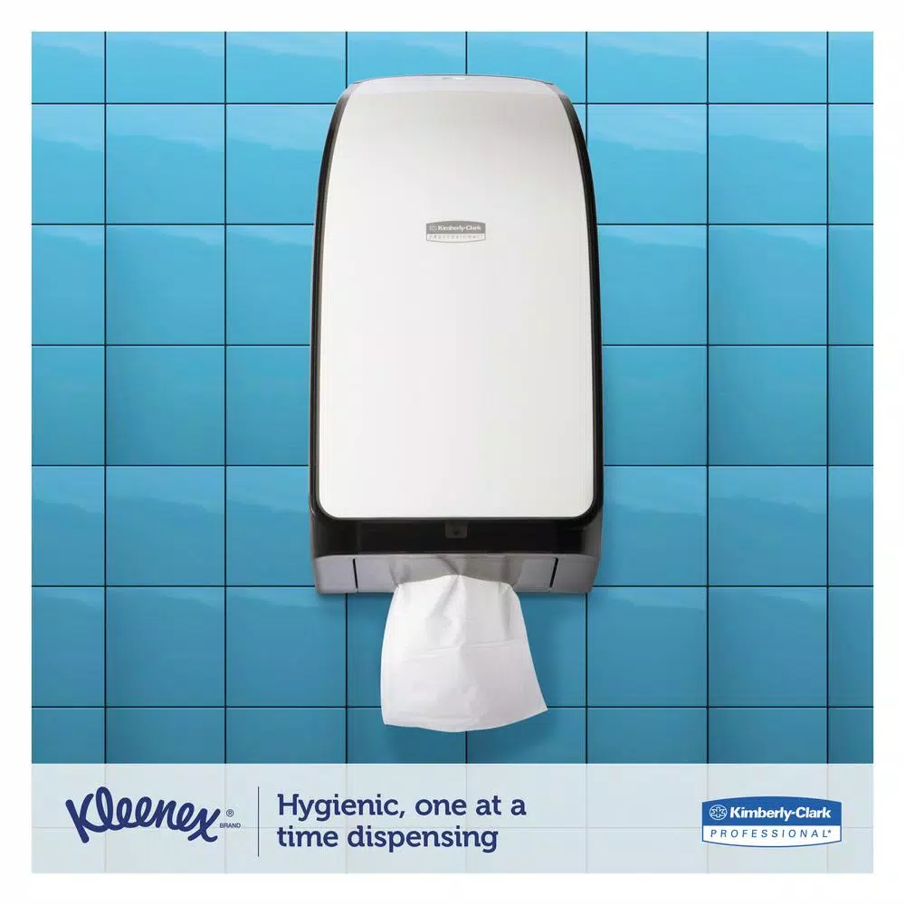 Kleenex Hygienic 2-Ply Bath Tissue, 250 Sheets per Pack, Case of 36 Rolls