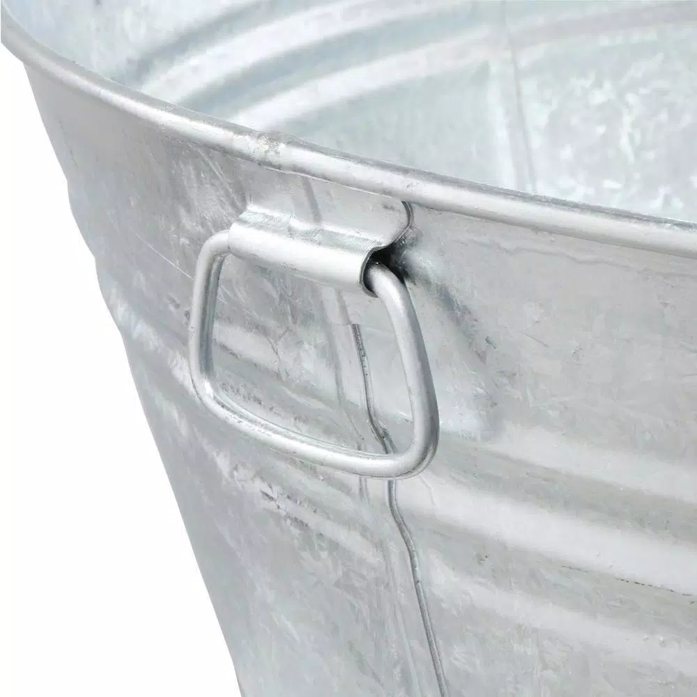 Behrens 35 Gal. Hot Dipped Galvanized Steel Round Utility Tub