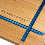 POWERTEC T-Track Intersection Kit with Wood Screws, 4-Piece Anodized Aluminum Set thumbnail 7