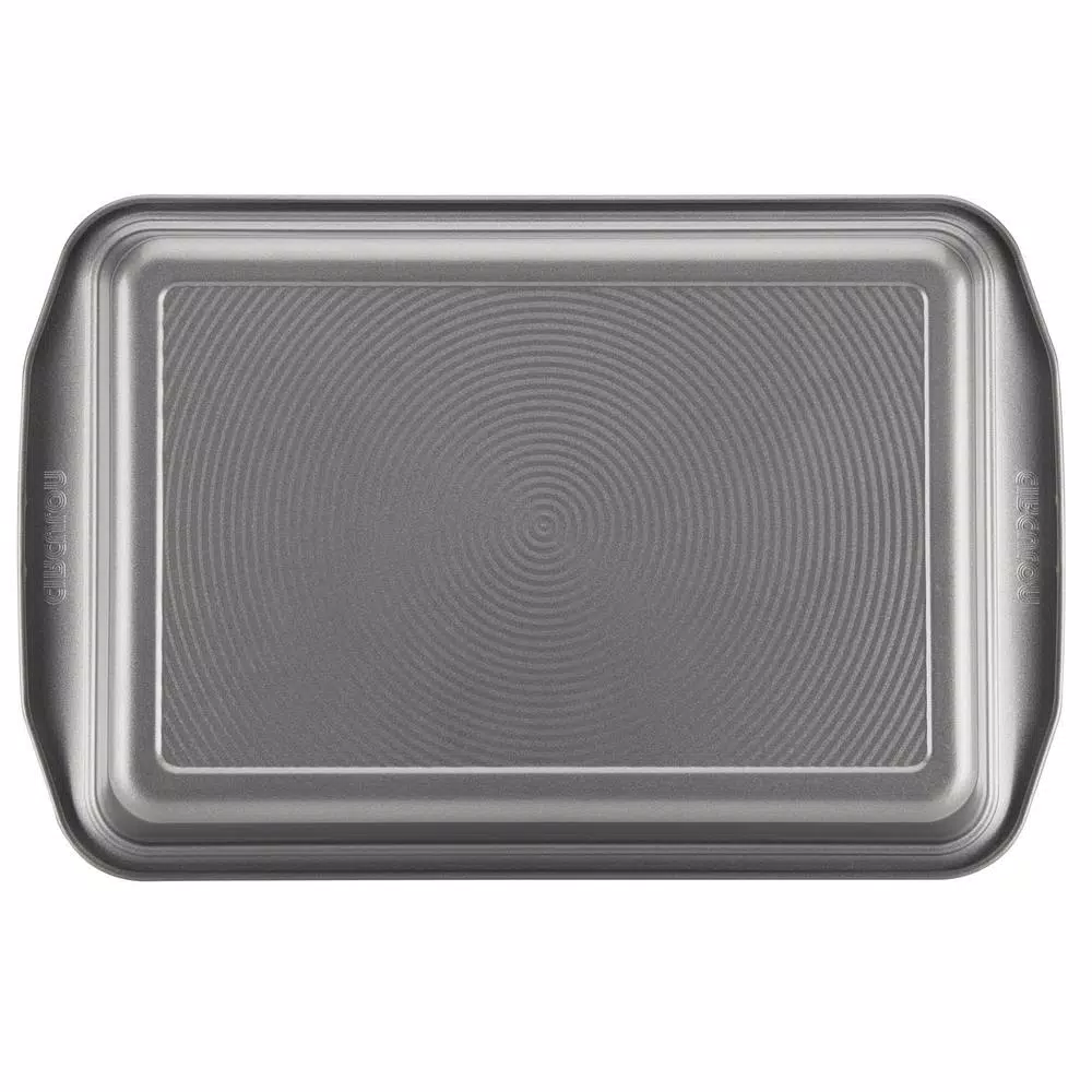 Circulon Nonstick 9 x 13 in. Rectangular Cake Pan, Gray Aluminum Bakeware