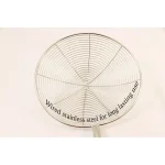 ExcelSteel 6.25 in. Stainless Steel Wire Strainer with Ceramic Rose Handle and Hanging Hook thumbnail 4