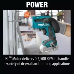 Makita 18V LXT Brushless Cordless Drywall Screwdriver (Tool Only) thumbnail 7
