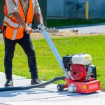 Unbranded JXSCAR-8H Concrete Scarifier Planer with 5.5 HP Honda Engine and Tungsten Carbide Teeth thumbnail 7