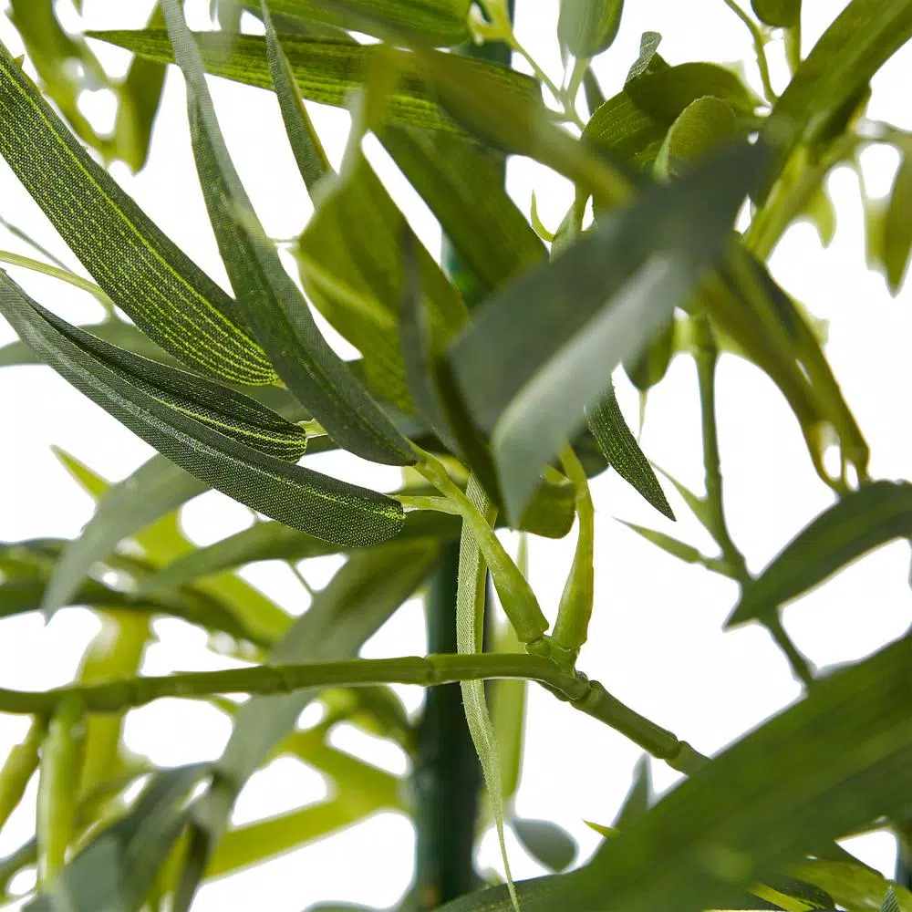 Pure Garden 72 in. Artificial Bamboo Plant with Black Pot