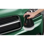 BLACK+DECKER 6 in. Random Orbital Car Waxer and Polisher with 3 Cloth Bonnets thumbnail 2