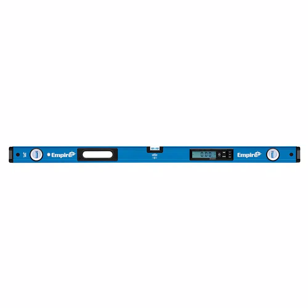 Empire True Blue 48 in. Digital Box Level Kit with 8 in. Magnetic Torpedo Level and 7 in. Rafter Square