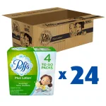 Puffs Plus Lotion 2-Ply Facial Tissue, 10-Count Box (4-Pack, 24 Case) thumbnail 1