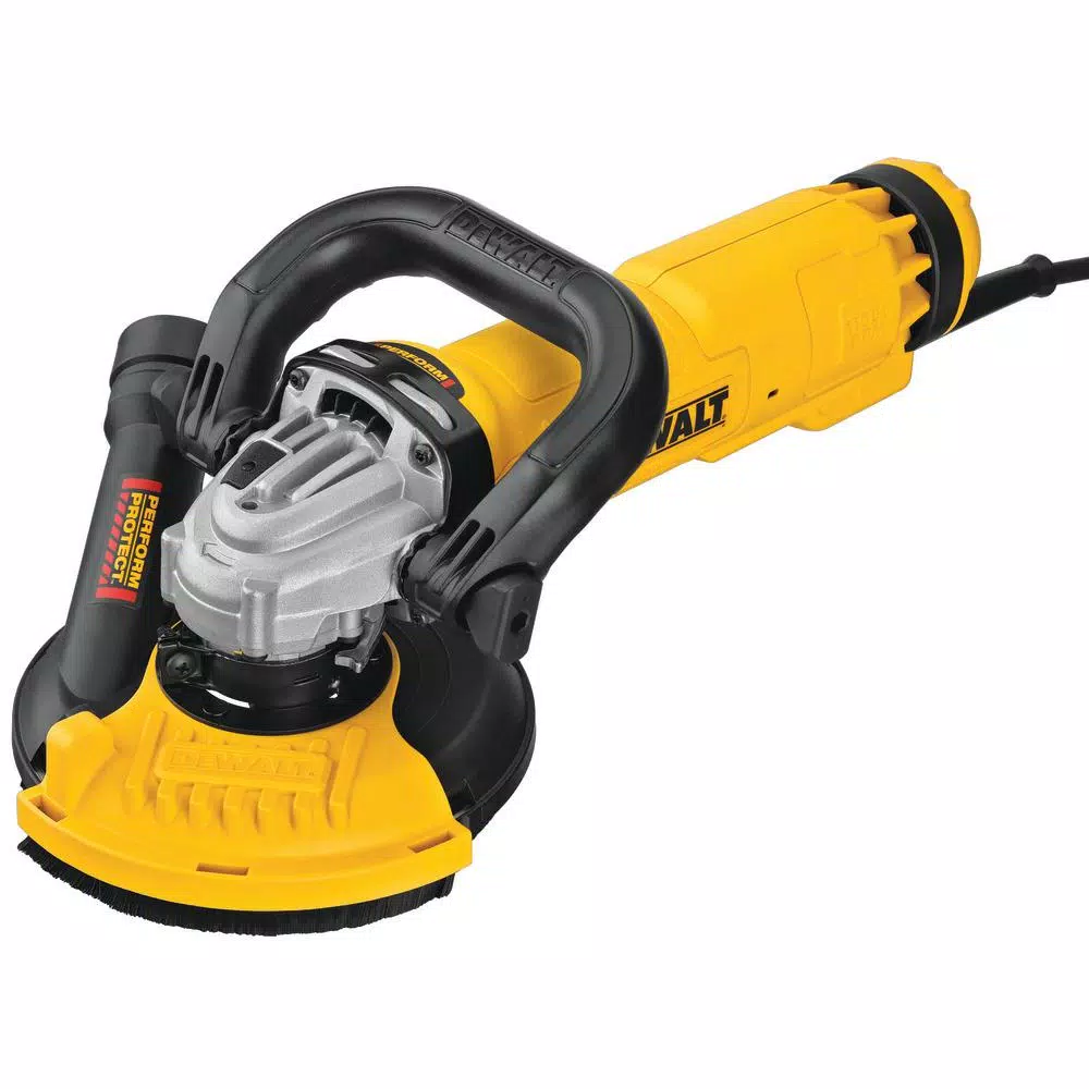 DEWALT 13 Amp Corded Angle Grinder Kit with 5 in. Surface Grinding Dust Shroud