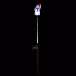 Alpine Corporation Solar Snowman Garden Stakes with Fiber Optic LED Lights, Set of 2 thumbnail 10