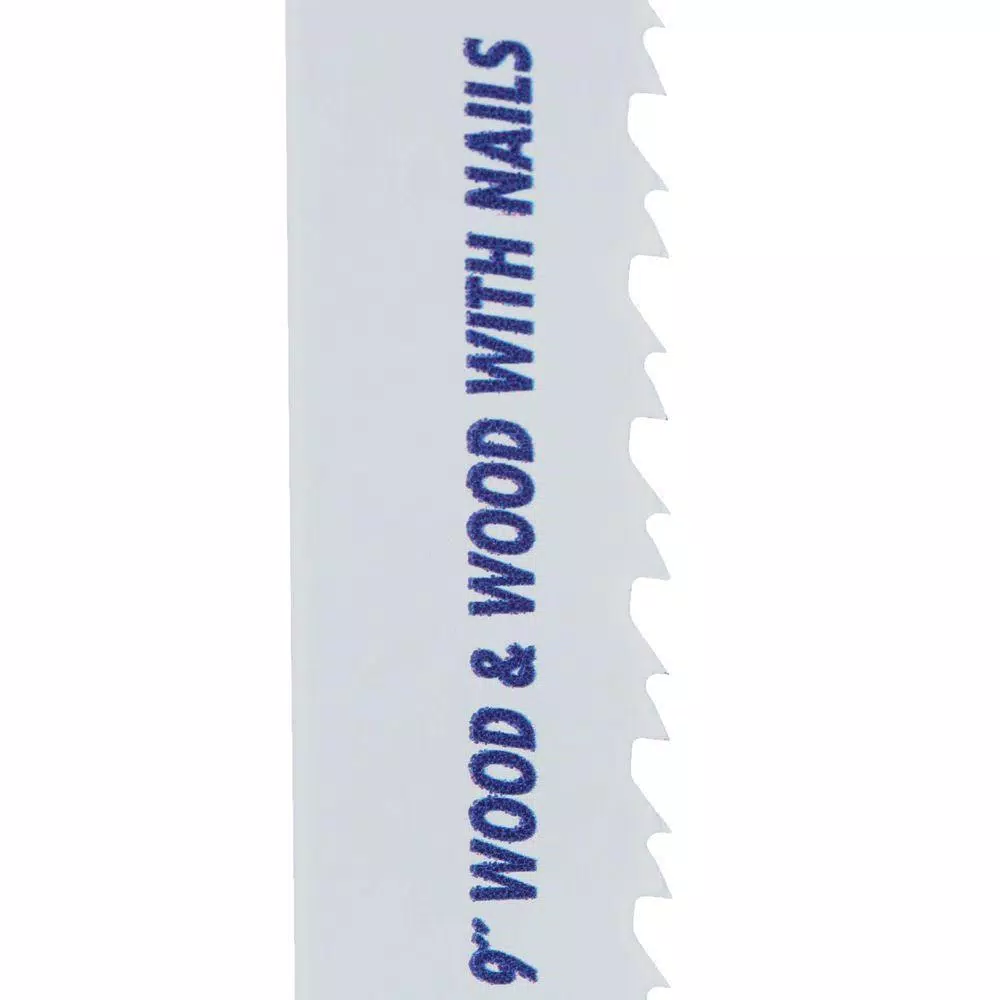 Avanti Pro 6-Piece Bi-Metal Reciprocating Saw Blade Set for Wood and Metal
