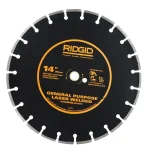 RIDGID 14 in. General Purpose Diamond Blade, 3-Pack thumbnail 2