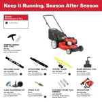 Troy-Bilt TB110 21 in. Gas Walk Behind Push Mower with Briggs & Stratton 140cc Engine thumbnail 3