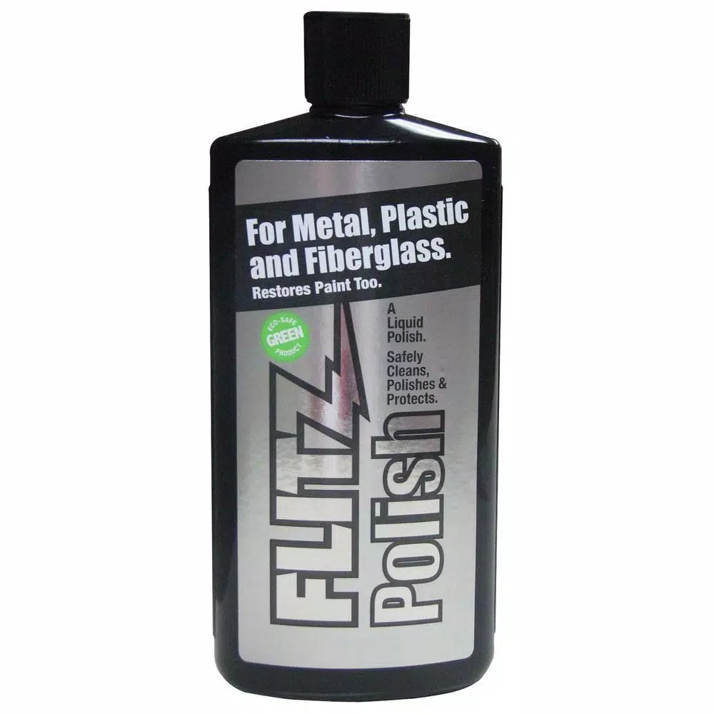 Flitz All-Purpose Metal Liquid Cleaner and Polish, 3.4 oz.