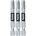 Makita ImpactXPS #3 Phillips 2 in. Power Bits, 3-Pack thumbnail 1