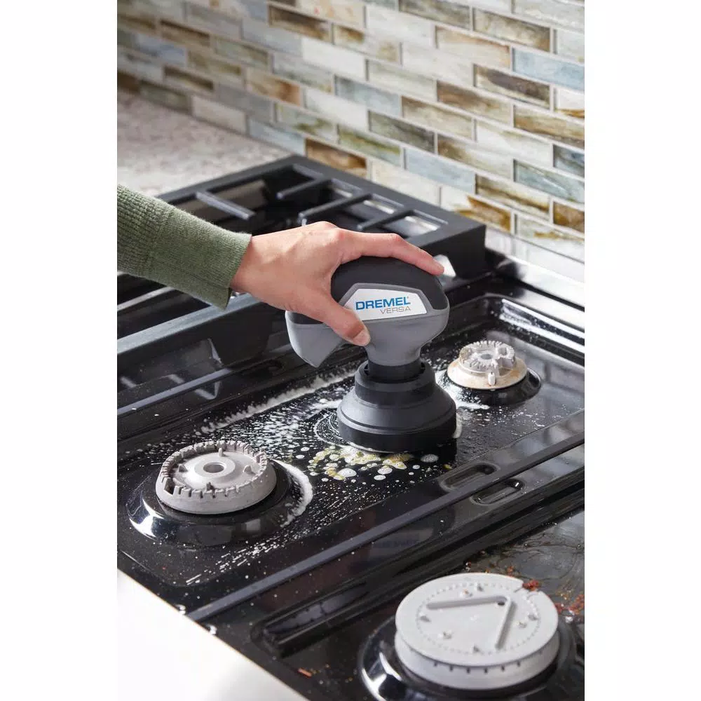 Dremel Versa Power Cleaner Accessory Variety Pack, 3-Piece Set for Multi-Surface Cleaning