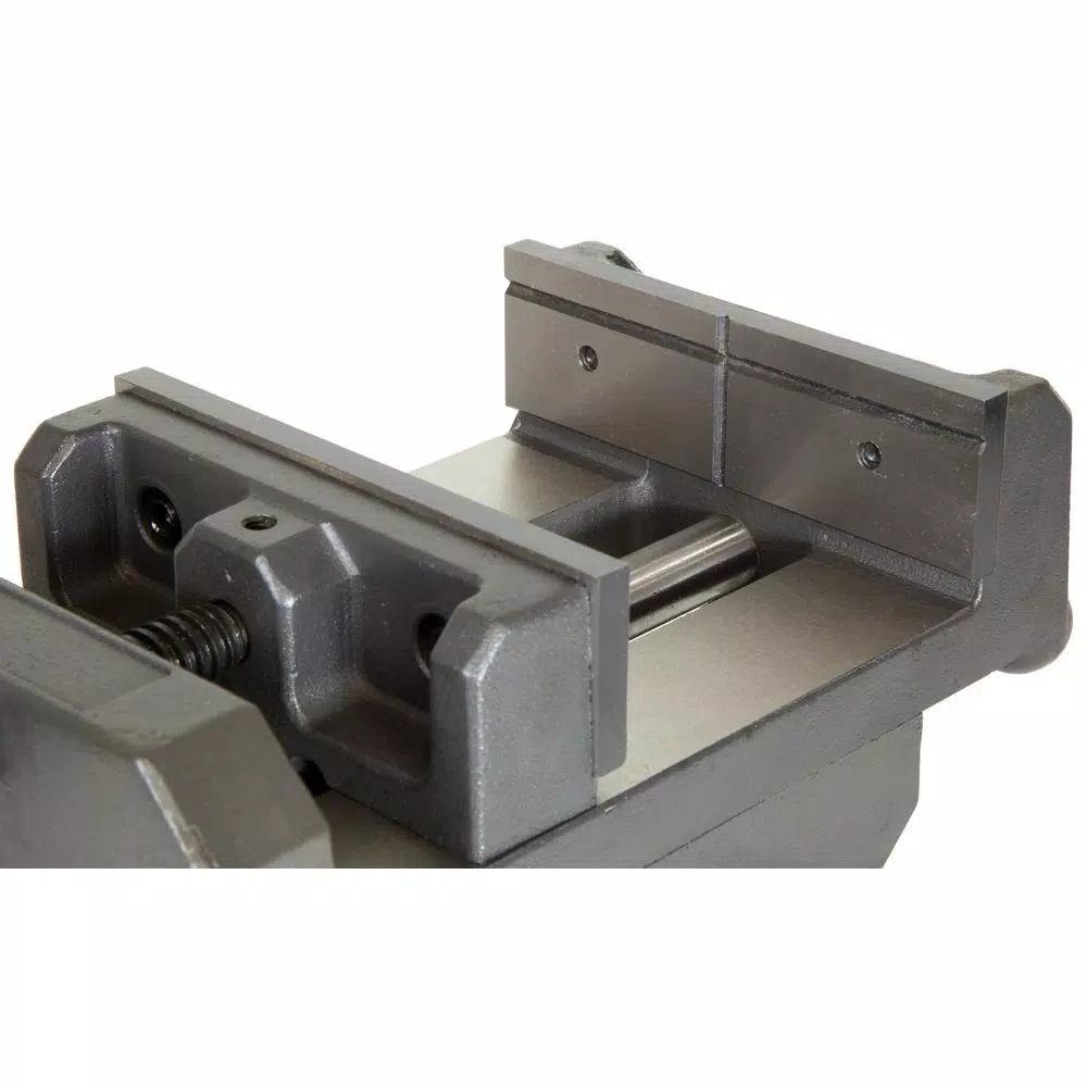 WEN 6-1/8 in. Compound Cross Slide Benchtop Vise, Heavy Duty Cast Iron