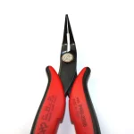 Hakko CHP PNB-2005 Long Nose Angled Pliers, 45° Angle, Serrated Jaws thumbnail 3