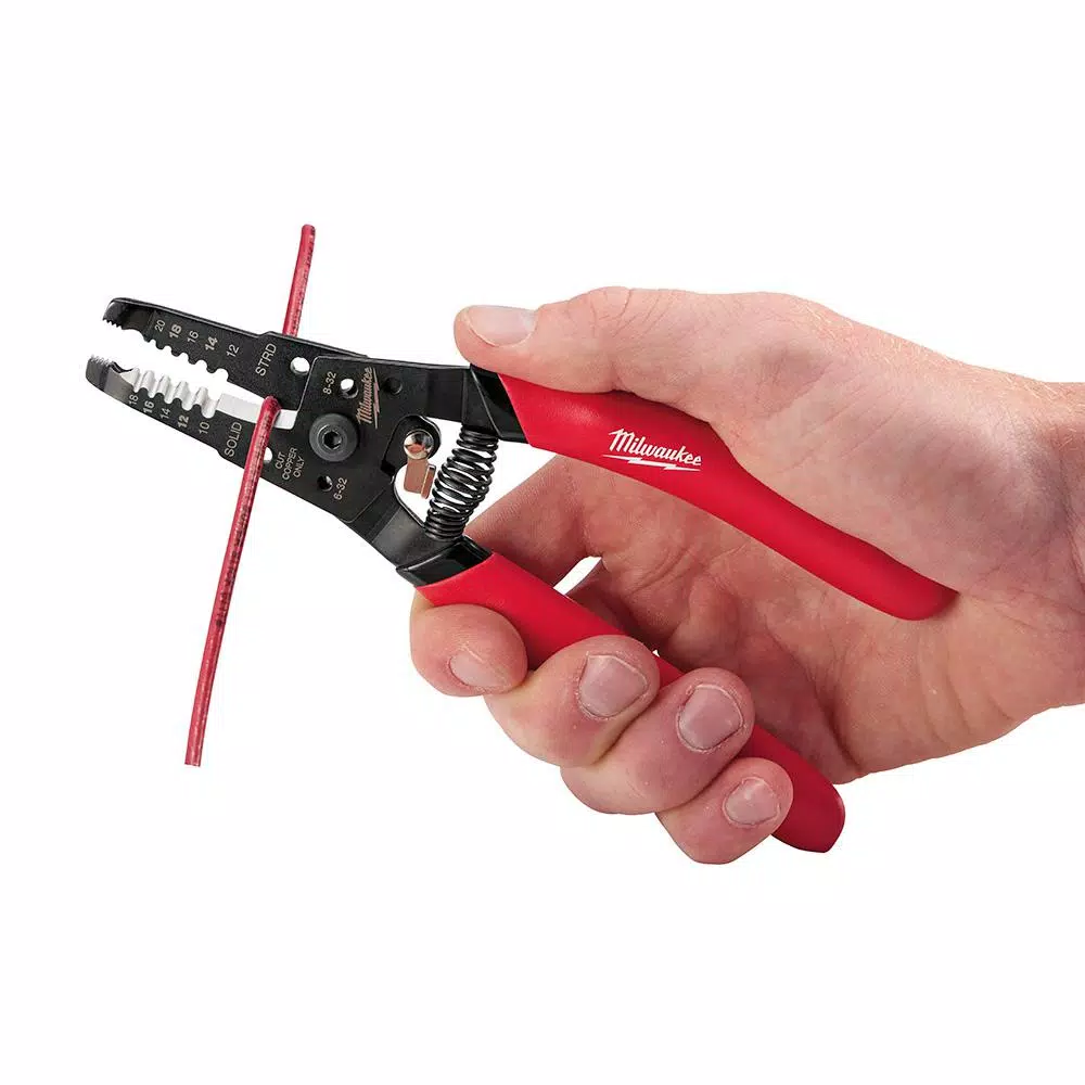 Milwaukee 2-Piece Electrician Tool Set: 6-in-1 Combination Pliers & Wire Strippers