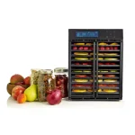 Excalibur RS10 10-Tray Black Electric Food Dehydrator with Smart Controller and Dual Drying Zones thumbnail 4