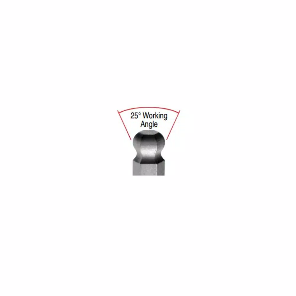 Bondhus Metric Ball End Power Bit Set with ProGuard Finish (9-Piece)