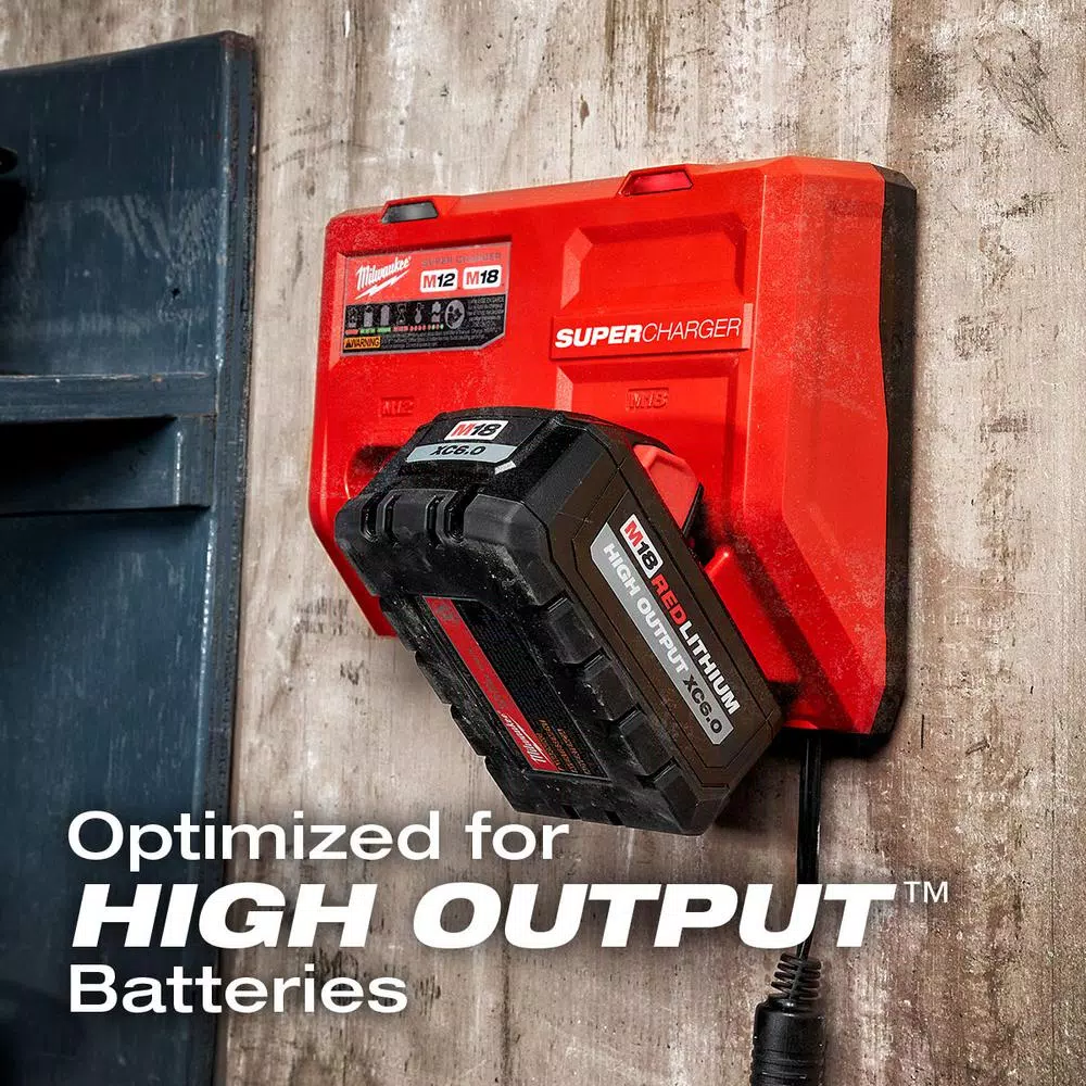 Milwaukee M12 and M18 Lithium-Ion Multi-Voltage Super Charger