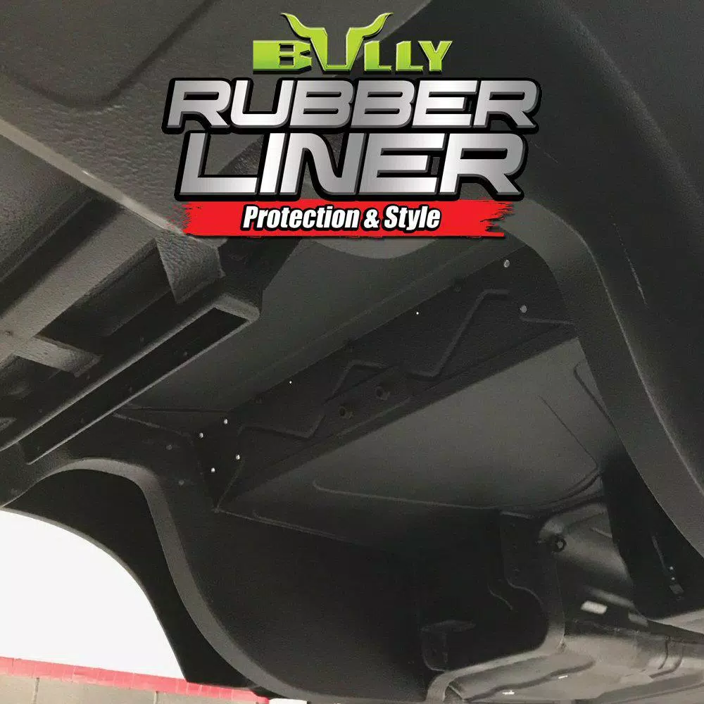 Bullyliner Water Based Rubber Truck Bed Liner, River Green (4-Box Pack)