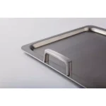 BergHOFF Ron 18/10 Stainless Steel 5-Ply Teppanyaki Griddle Plate, 13.75 in. thumbnail 2