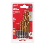 Milwaukee SHOCKWAVE Impact Duty Red Helix Titanium Drill Bit Set, 7-Piece thumbnail 5