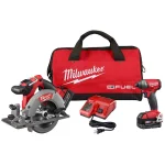 Milwaukee M18 FUEL 6-1/2 in. Circular Saw and M18 FUEL Impact Driver Combo Kit thumbnail 1
