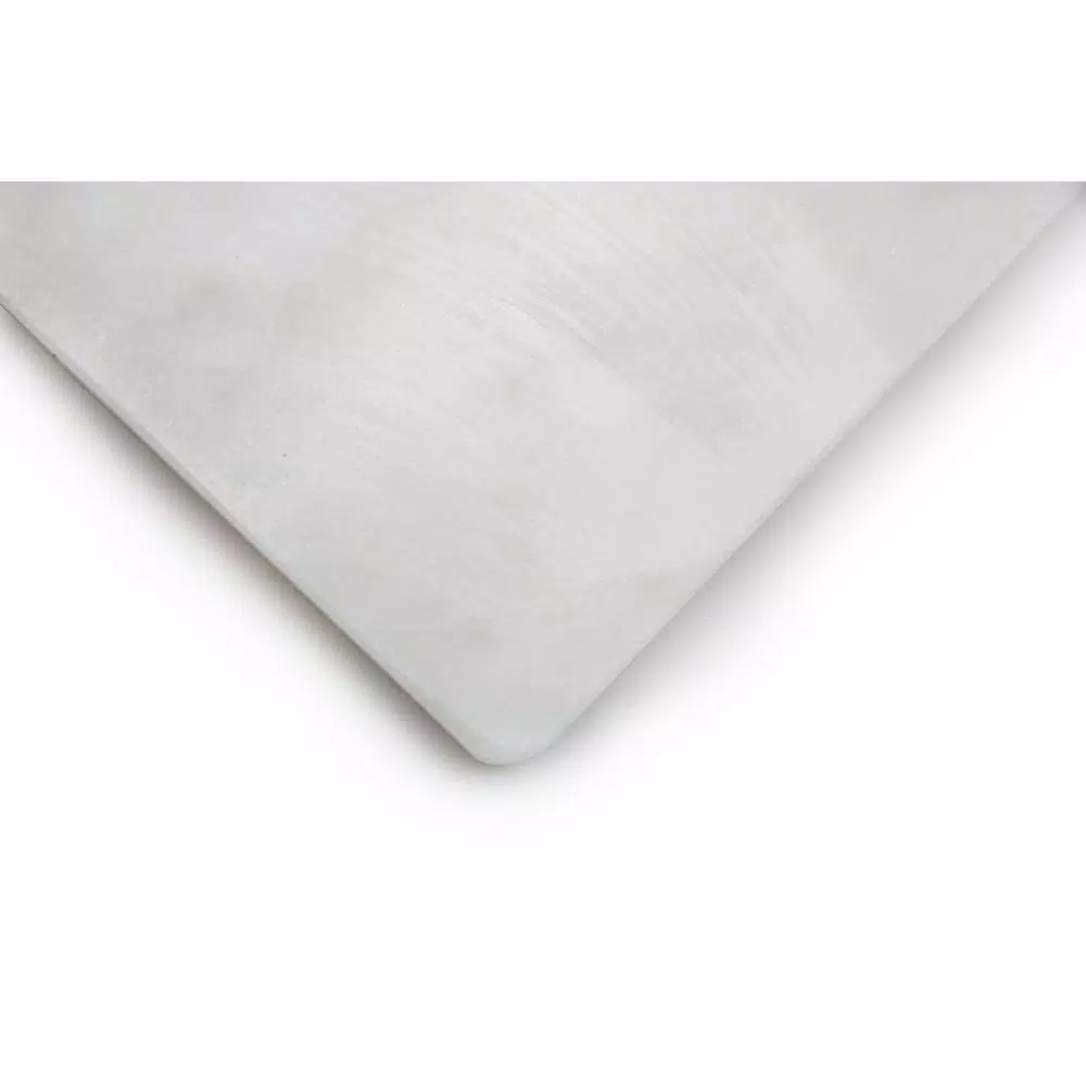 Fox Run White Marble Pastry Board, 16 x 20 inch Rectangle Rolling Surface