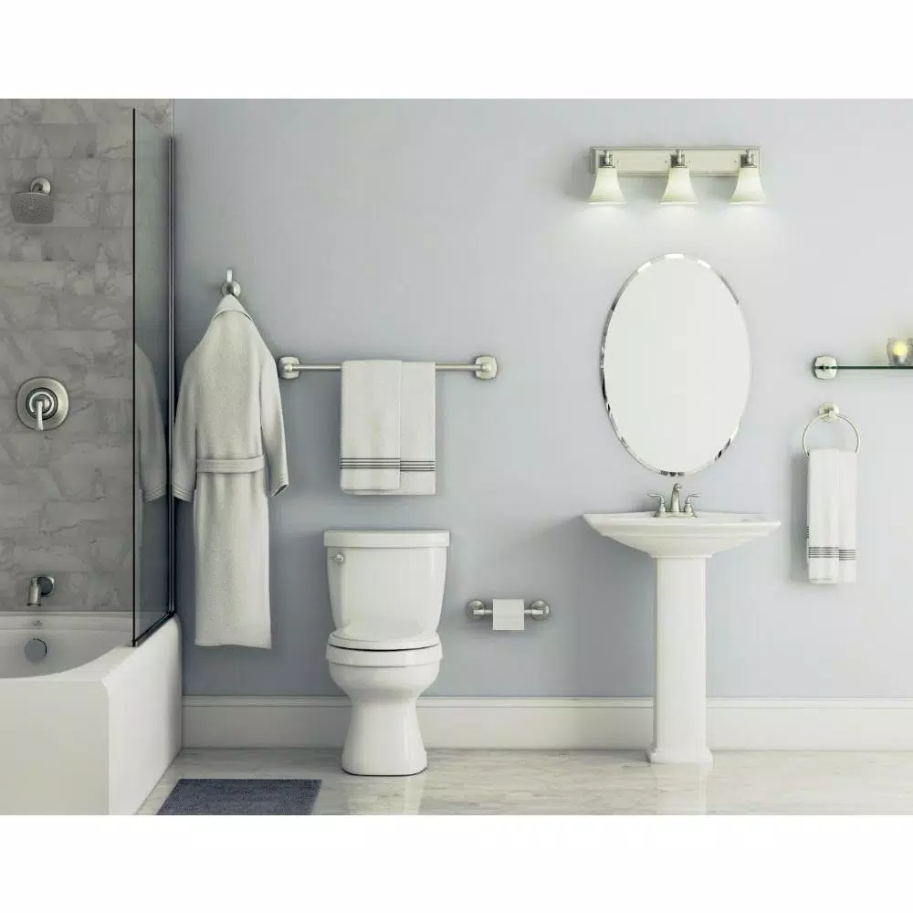 Delta Mandara 4-Piece Bath Hardware Set, SpotShield Brushed Nickel