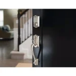 Schlage Sense Smart Deadbolt with Right-Handed Flair Lever Handleset, Satin Nickel thumbnail 2