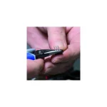 KNIPEX 5-1/4 in. Precision Electronics Pliers with Half Round Tips and ESD Handles thumbnail 2