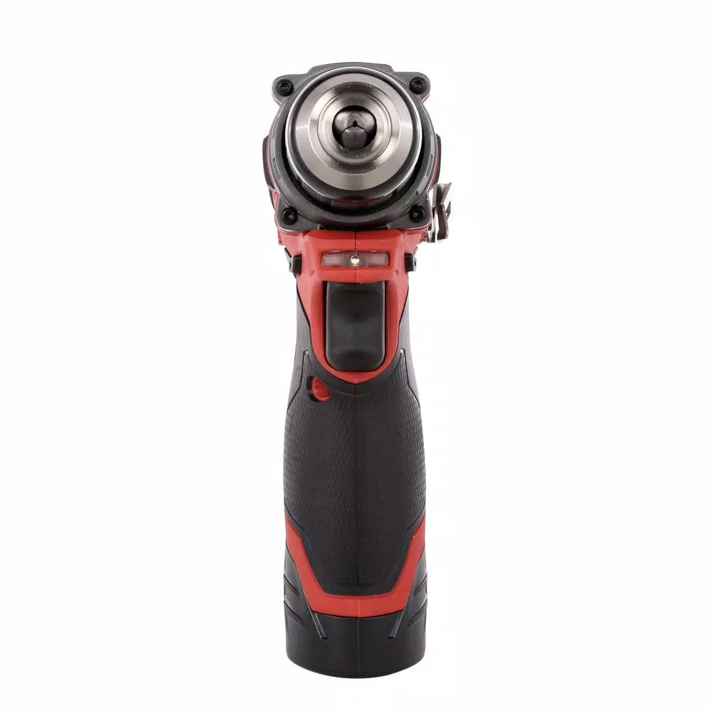 Milwaukee M12 FUEL 12V Brushless 1/2 in. Drill Driver Kit with 4.0Ah & 2.0Ah Batteries and Hard Case