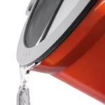 BergHOFF GEM Stay Cool 1.6 qt. Cast Aluminum Nonstick Saucepan with Glass Lid, Orange thumbnail 2
