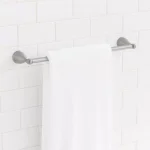 Glacier Bay Builders 24 in. Single Towel Bar, Brushed Nickel thumbnail 3
