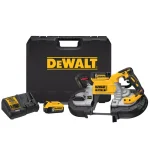 DEWALT 20V MAX Cordless Brushless 5 in. Portable Band Saw Kit with (2) 5.0 Ah Batteries & Charger thumbnail 1