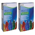 Brite Star C6 Multicolor LED Christmas String Lights, 35-Light Set (Pack of 2) thumbnail 2