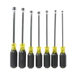 Klein Tools 7-Piece Magnetic Nut Driver Set with 6 in. Hollow Shafts and Cushion-Grip Handles thumbnail 6