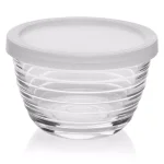 Libbey 8-Piece Small Glass Bowl Set with Lids, 6.25 oz, Clear thumbnail 2