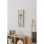 Umbra Clothesline Natural Wood Photo Clip Frame - Hanging Wall Decor for Mementos thumbnail 1