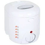 Classic Cuisine Cool-Touch Deep Fryer, 1.05 Qt, White thumbnail 1