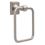 Delta Teague Brushed Nickel SpotShield Towel Ring thumbnail 1