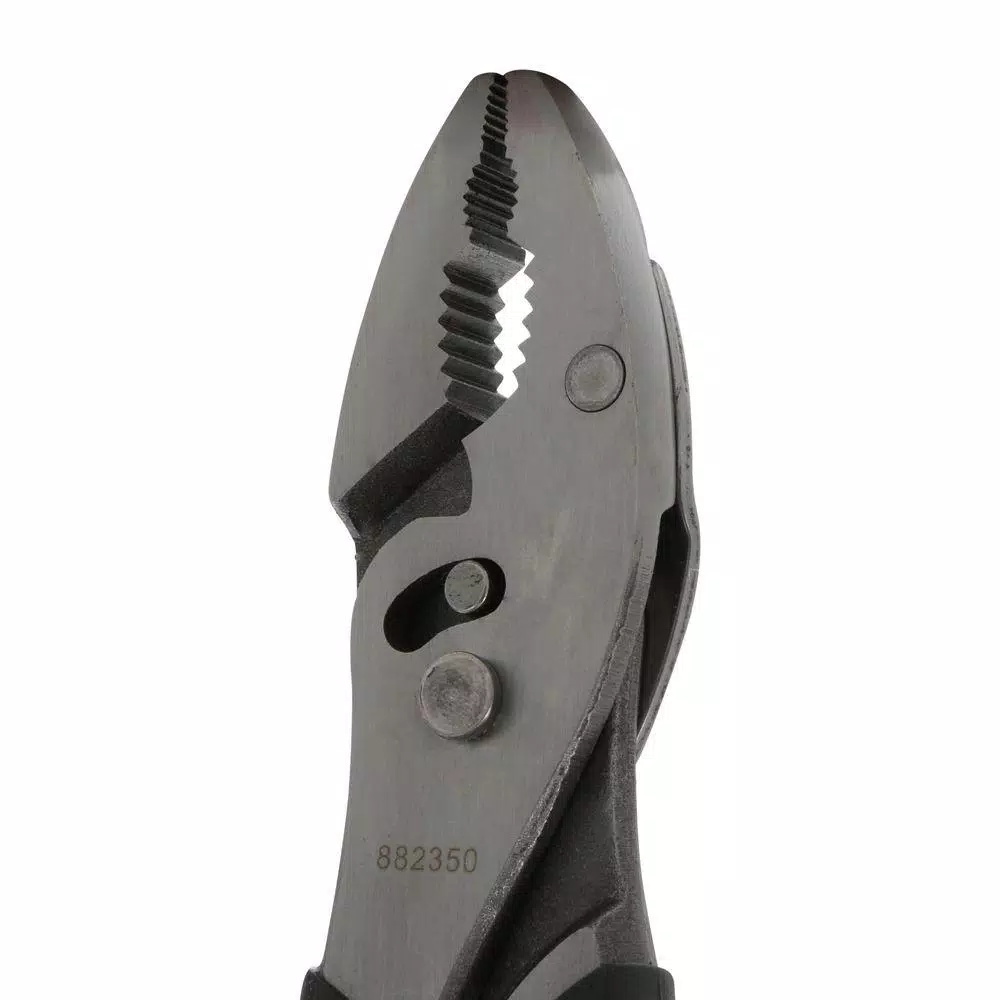 Husky 8 in. Self-Adjusting Slip Joint Pliers with Wire Cutting Shear