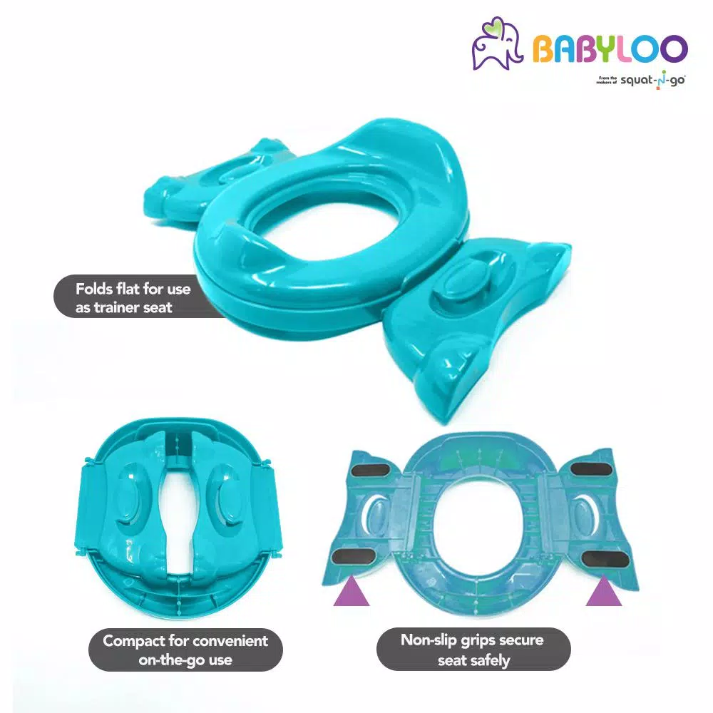Babyloo 2-in-1 Portable Travel Potty for Toddlers - Blue